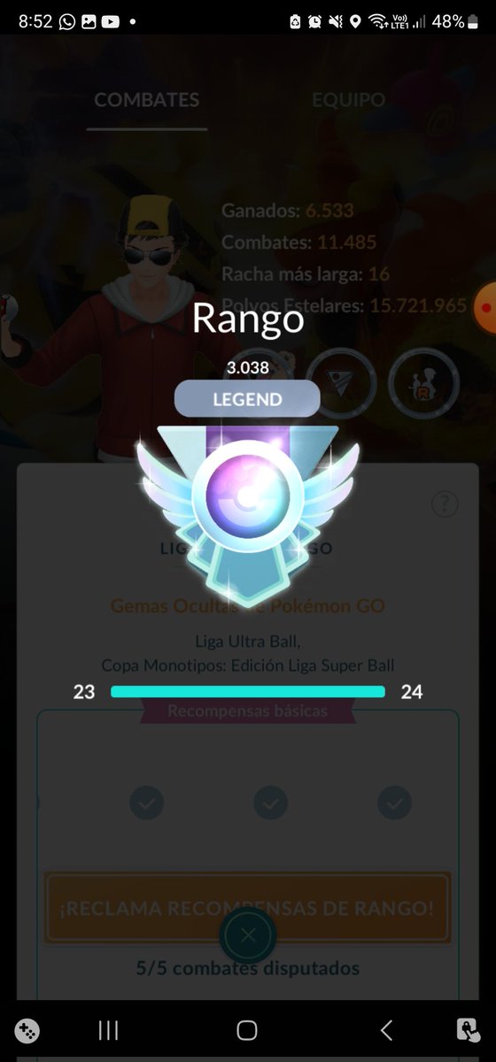 Siuuuuu, temporada acabada en mi cuenta, se viene video con el 5-0 que me llevo a leyenda 👀, no se olviden que también subo cuentitas a leyenda por si ocupan algo de ayuda uwu