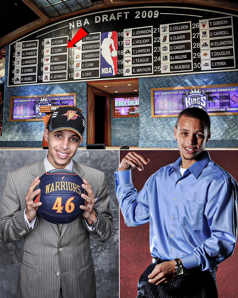 It has been 14 years since Steph Curry was drafted 7th overall by the Warriors.

The rest is history 😤