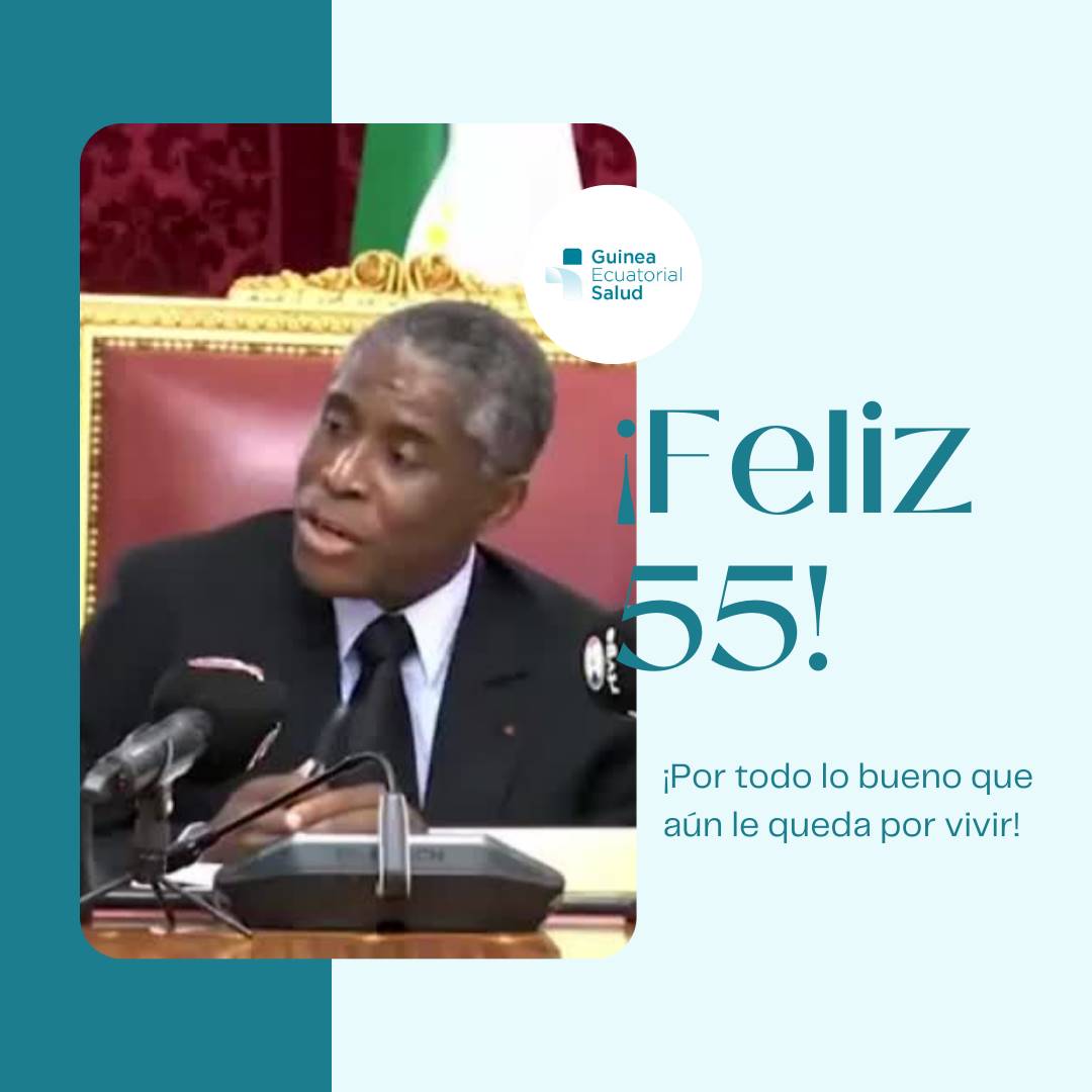 🗓Desde el #MINSABS  y en nombre de todos los sanitarios del país,  enviamos nuestras felicitaciones y larga vida, a S.E @teddynguema, por todos los Desvelos y contribuciones al desarrollo de #GE, especialmente al Sector Sanitario.
#SaludParaTodos 
#Saludpública