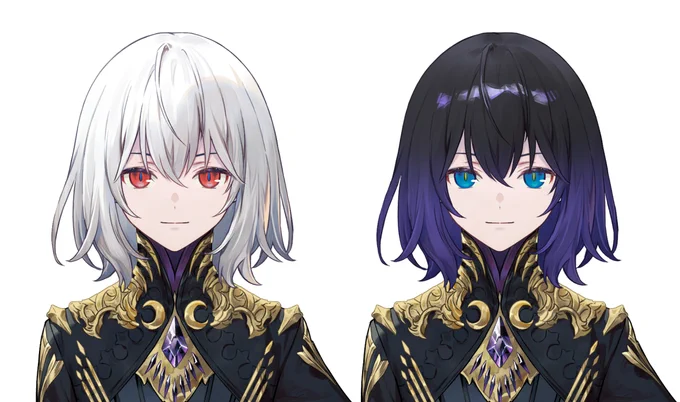 Vtuberロイ ノワールさん(@ Roi__NoiR)のイラストを担当いたしました 神モデリングは穂坂ナツメグさん(@ natumegu)が担当されております