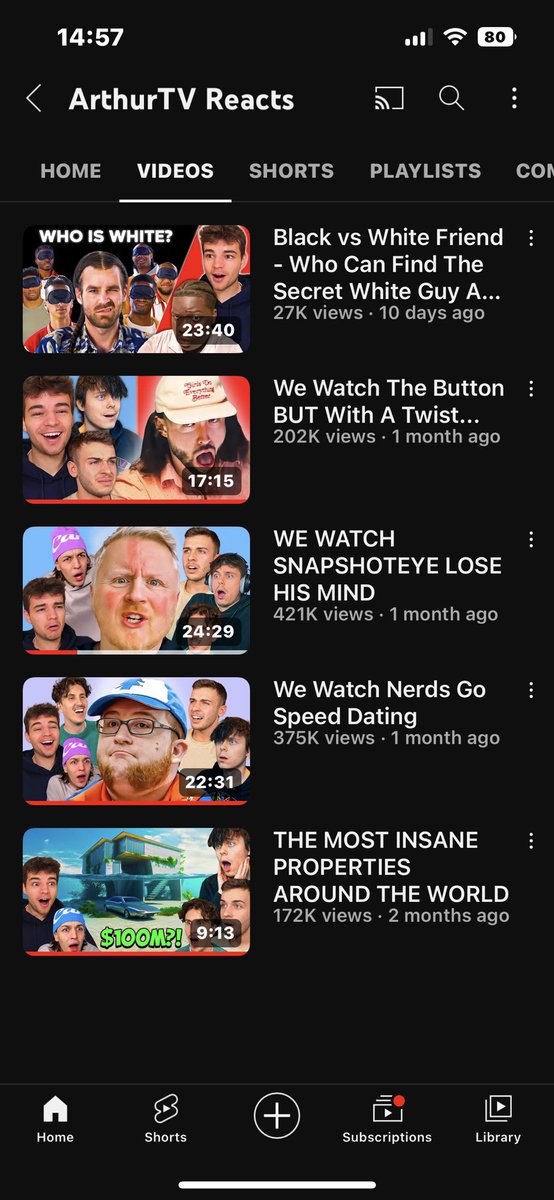 luvzrk's tweet photo. omg arthur removed lewis from his thumbnails https://t.co/1WPKqqWicg