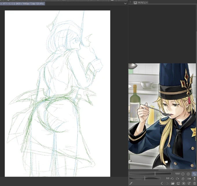 遊戯王のOCGで描きたいネタ溜まってるから下書きだけでも消化したい