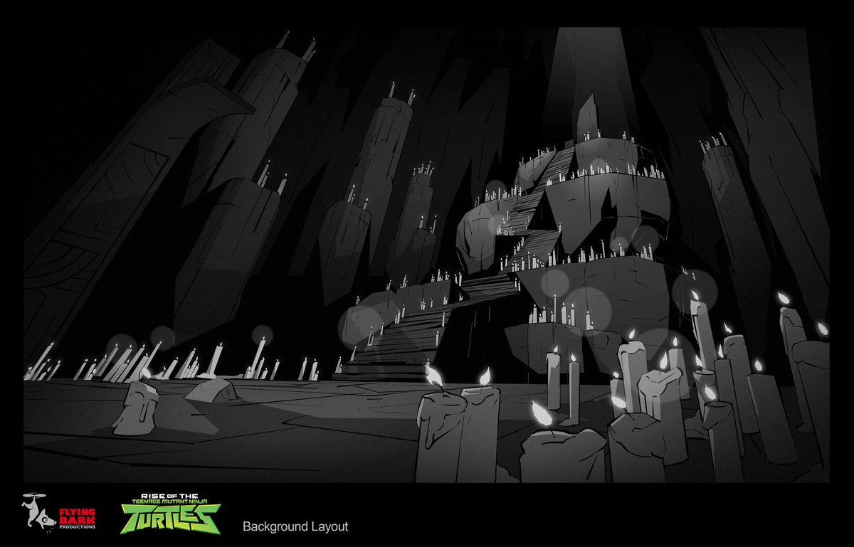 danielsachsart's tweet photo. Gonna start posting some of the work I did on the Rise of the Teenage Mutant Ninja Turtles. I was lucky enough to work as a layout artist on the production and its been one of the most amazing experiences!
#RiseoftheTeenageMutantNinjaTurtles #tmnt #animation #backgroundart  #art https://t.co/un6tVKSHrN