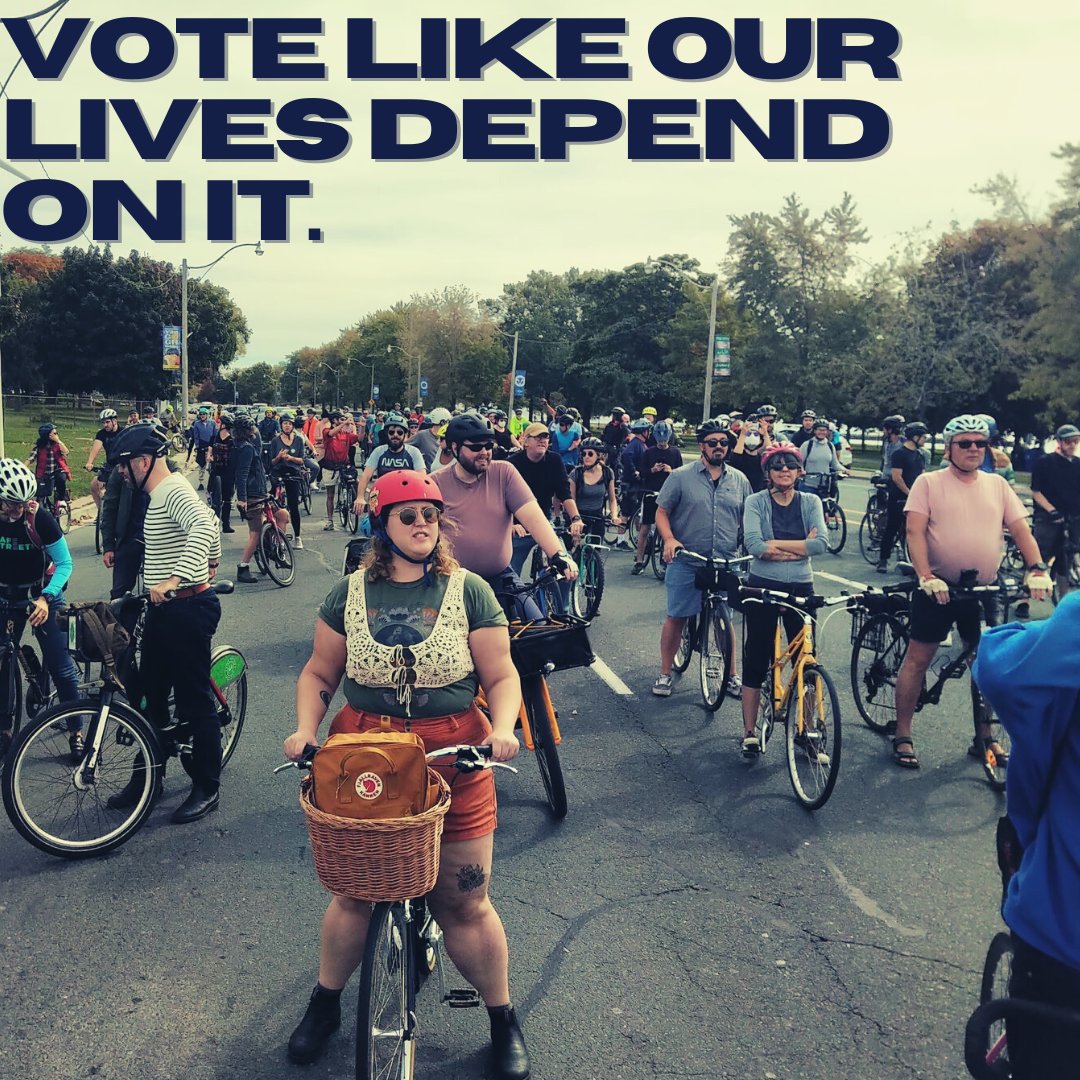 For the love of the bike gods VOTE Monday #BikeTO. Do not vote for cops, wannabe cops or @JohnTory's old guard. Vote for a leader committed to the safety of VRUs & alleviation of the stress, inequity & complacency gripping our fine city. If it comes to it, vote strategically.