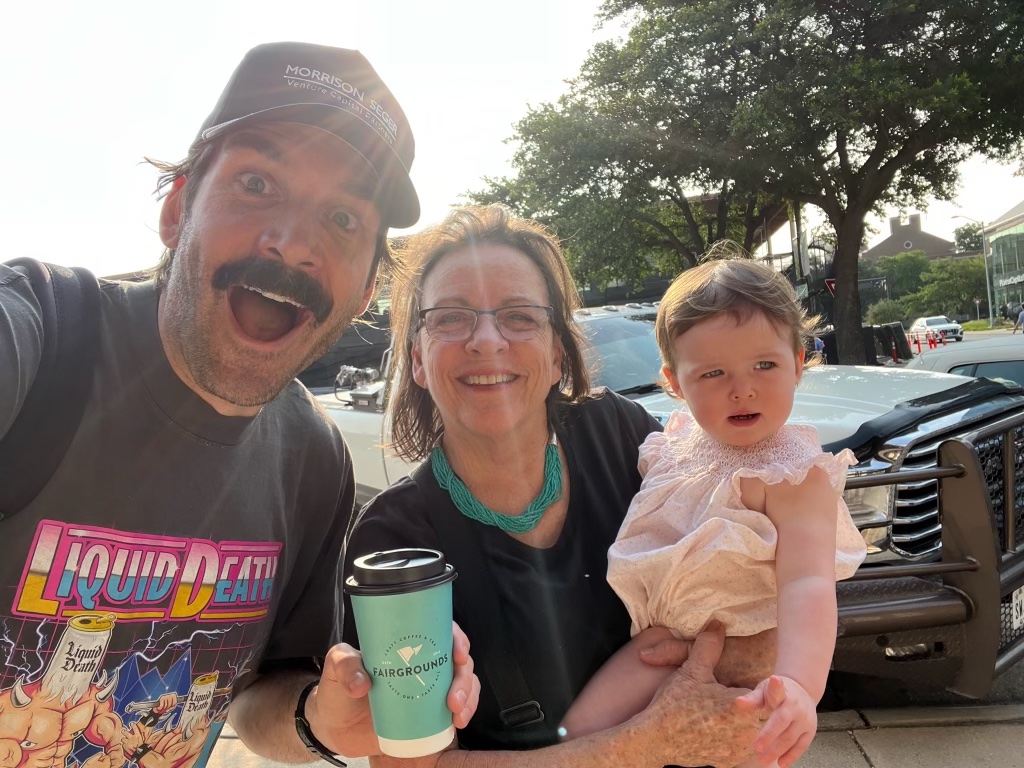 COFFEE WITH THE ULTIMATE CLOSER!! Thanks for being the most incredible mom, role model, Grandy, and everything else in between. The coffee is clearly getting to me, but #Squish is just too cool for the caffeine club.

#RogersHealy #CoffeeWithClosers #LibbyHealy #Grandy