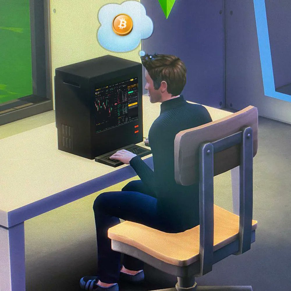 binance's tweet image. "The Sims is a series of life simulation video games"

Yep, seems accurate.