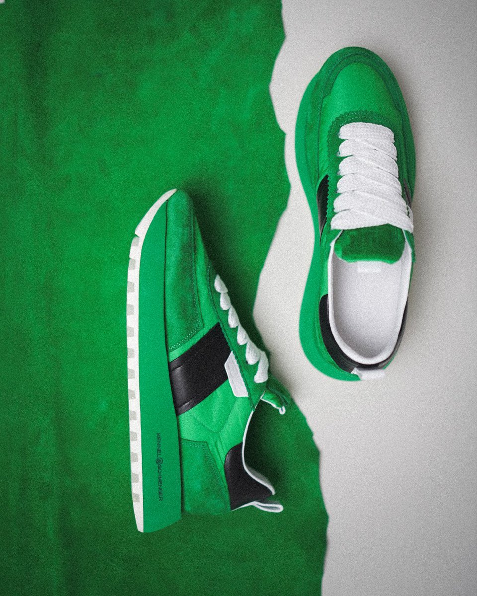 colorful sneakers sunday. what´s your favorite summer color? 

#kennelundschmenger #wecare #greensneakers #summersneakers #summercolors #colorfuloutfit #sustainable #springsummer #summerseason
