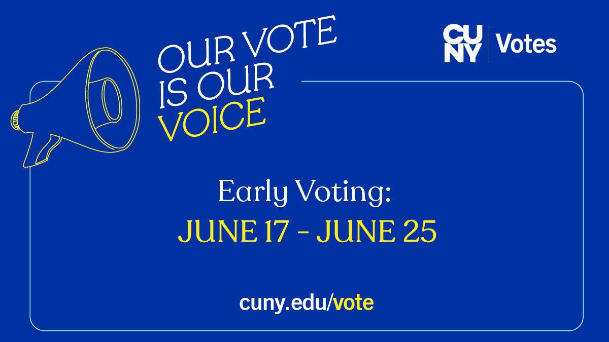 The City University of New York on Twitter "Today is the last day of