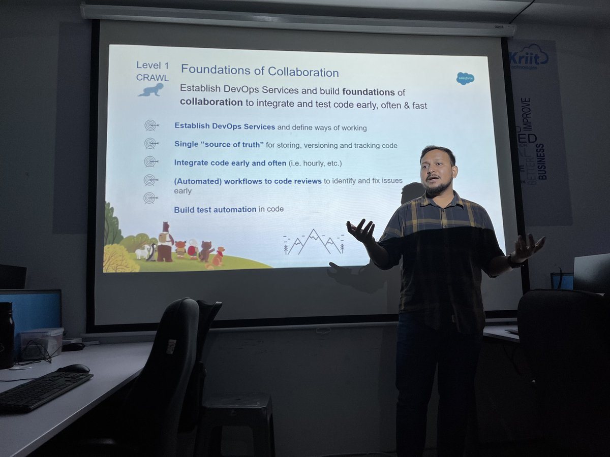 SuratSFDC's tweet photo. What an awesome Salesforce session delivered by @parthjoshi73 His deep understanding and expertise in Salesforce were evident throughout the session, providing us with valuable insights and practical tips. @SuratSFDC
#Thankful #trailblazercommunity https://t.co/oZMZU9vCNj