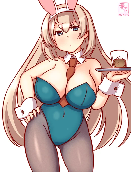 「ふうん、これは……うん、良さそうね?」  #艦これ版真剣お絵描き60分一本勝負_20230625 #ヴィクトリアス