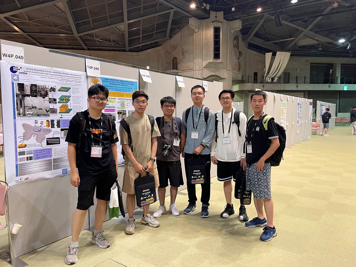 Thank you so much dear participants😊nice to meet you✨

#transducers2023 

#internationalconference #actuators #kyoto #transducers #ICCKYOTO #Solidstatesensors #Microsystems #Academia #researcher