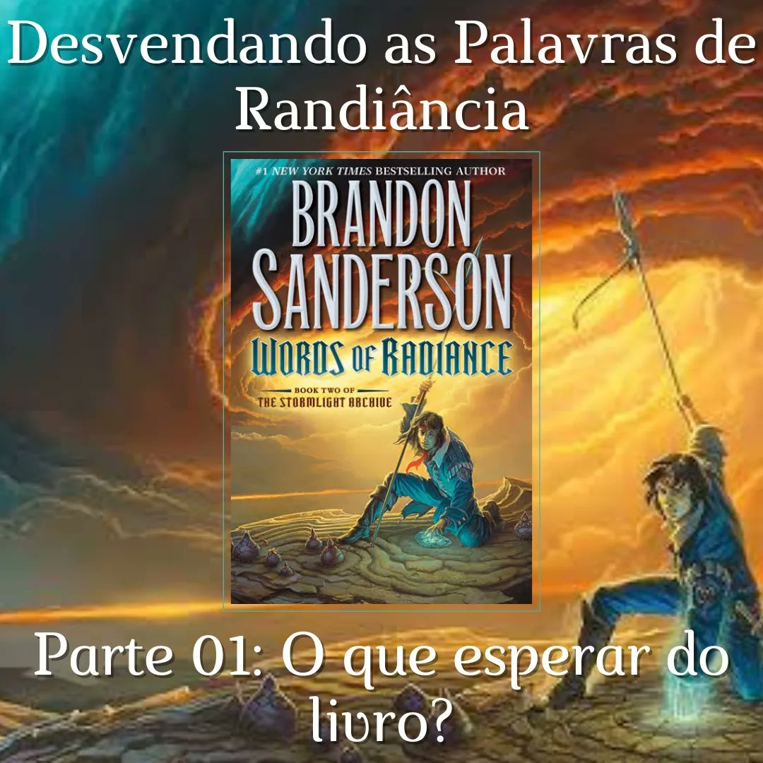 Capa de Words of Radiance – livro 2 da série The Stormlight Archive