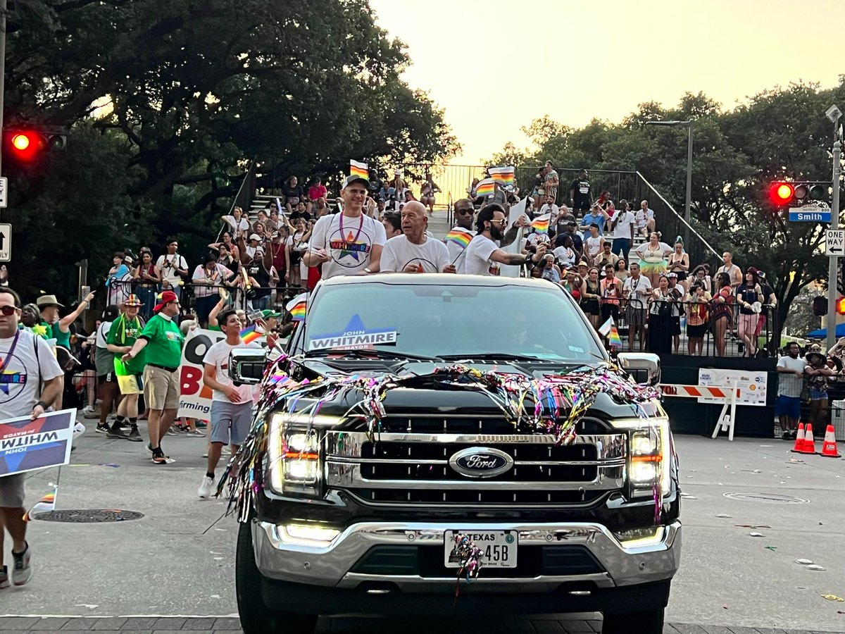 Unity, community, and love were on full display at the #HoustonPride Parade. Houston again showed its commitment to being inclusive and welcoming to everyone. The decades-long tradition for #TeamWhitmire continues.