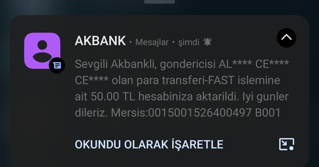 İkinci 50 lirayı da kazandım. Burada bırakayım ben bu işi çünkü yemledikten sonra dolandıracaklar gibi geliyor bana sjfjhs