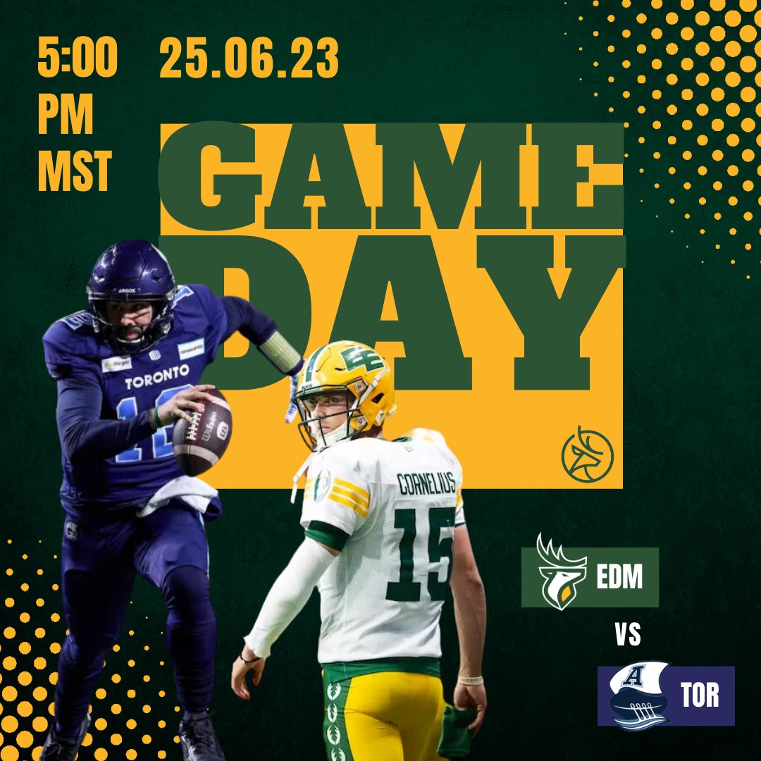 It's Edmonton Elks Game Day! The Elks take on the reigning champions today at Commonwealth Stadium at 5PM. Make sure you prep for a rainy one! Go Elks!
#DoYouEvenElks #GoElks #CFL #YEG #JoinTheHerd 🦌
