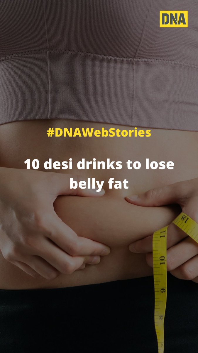 #DNAWebStories | 10 desi drinks to lose belly fat

Take a look: dnaindia.com/web-stories/he…