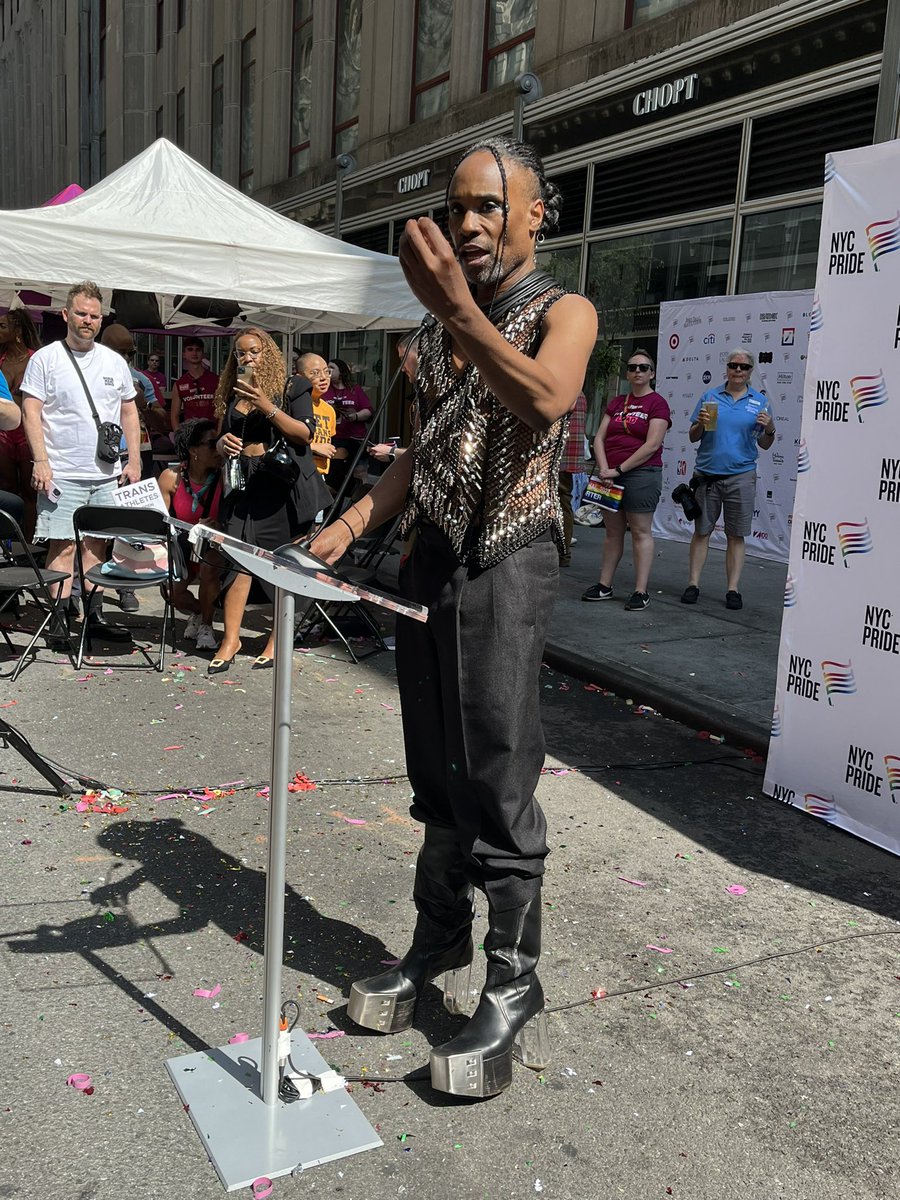 @theebillyporter is one of a few grand marshals at this year’s @NYCPride #pride #nyc #nycpride #billyporter