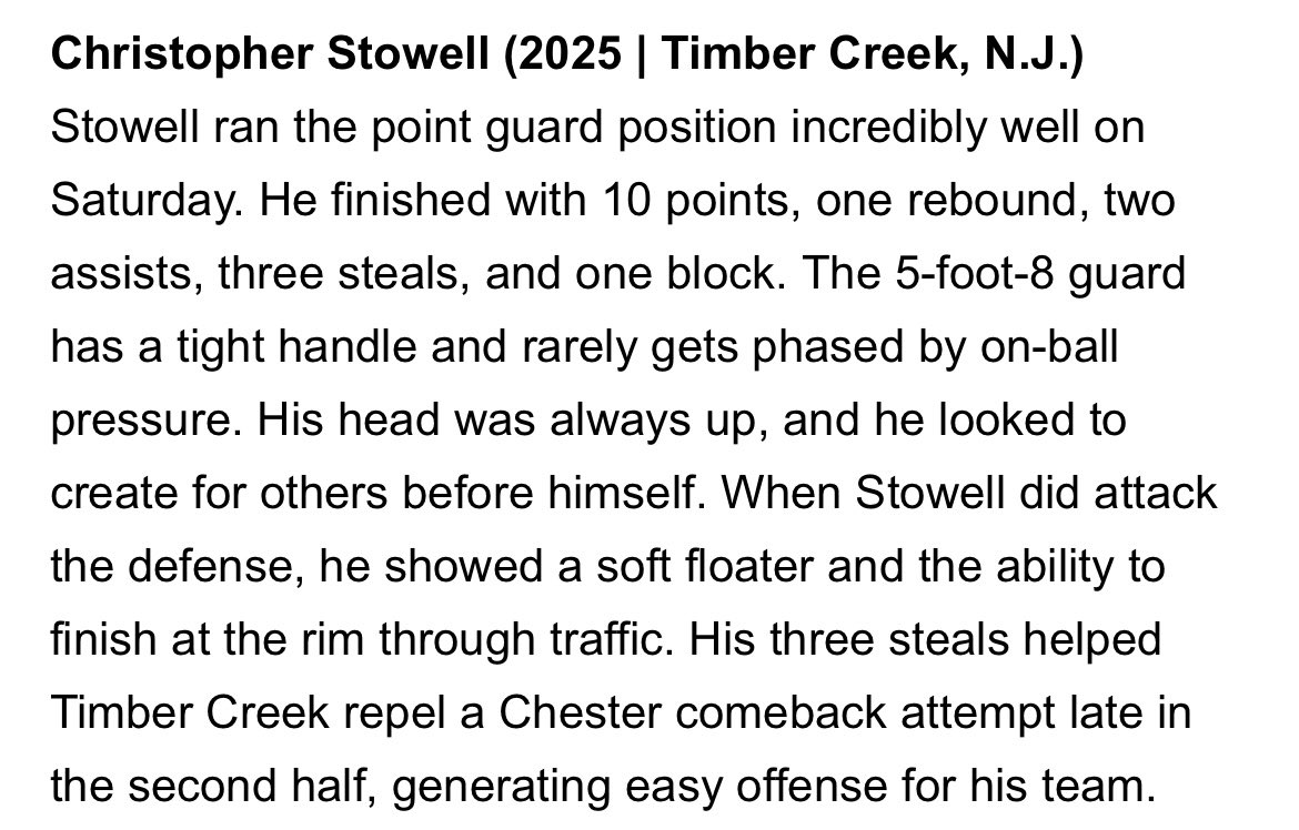 Write up from City of Basketball Love this weekend at Philly Live Session II!

#phillylive #collegerecruit #highschoolhoops #basketball