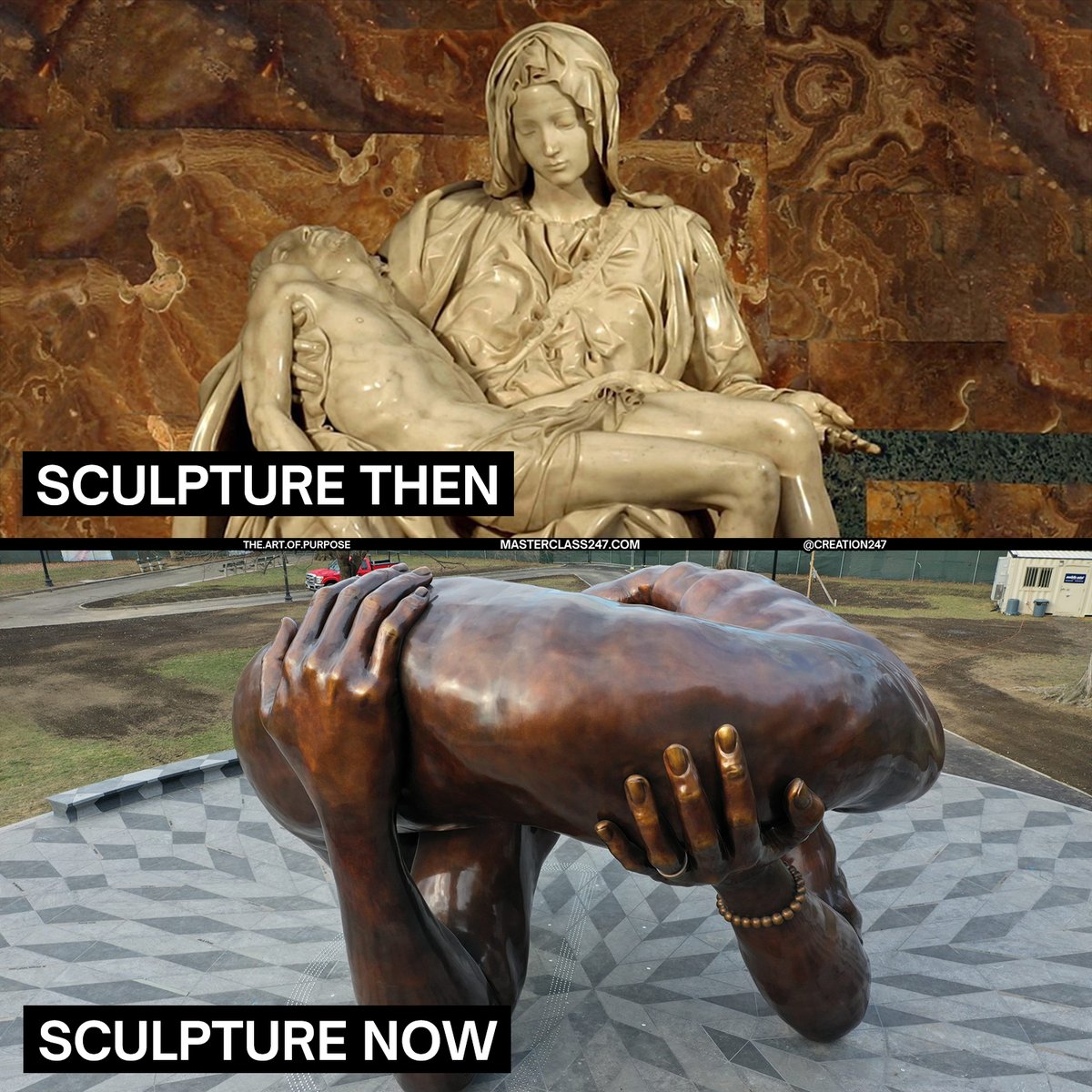This is a reminder that we used to build sculptures that looked like this... but why did we stop?