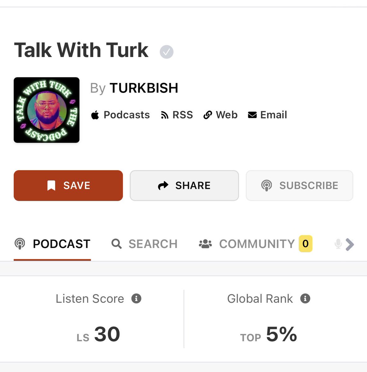 TURKBISH_'s tweet photo. Also, with only 77 episodes, Iβve managed to become an international chart topping podcast and radio host in over 12 countries! Im in the TOP 5% of podcastβs in the world out of 3 MILLION!!!!! #TalkWithTurk #Power109Radio π https://t.co/YZBGRD79Qd