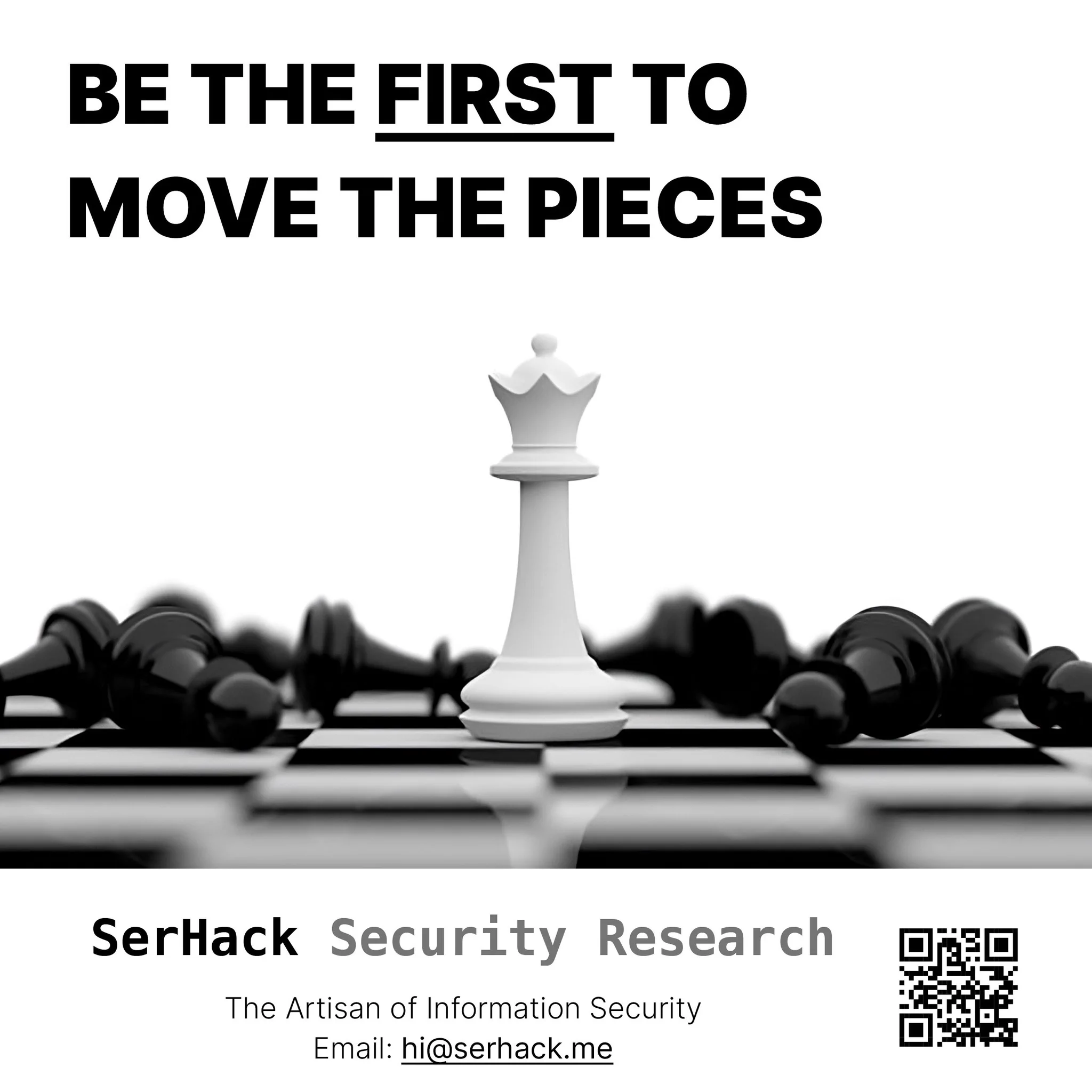 SerHack Security Research services include code security audit, firmware analysis and reverse engineering.