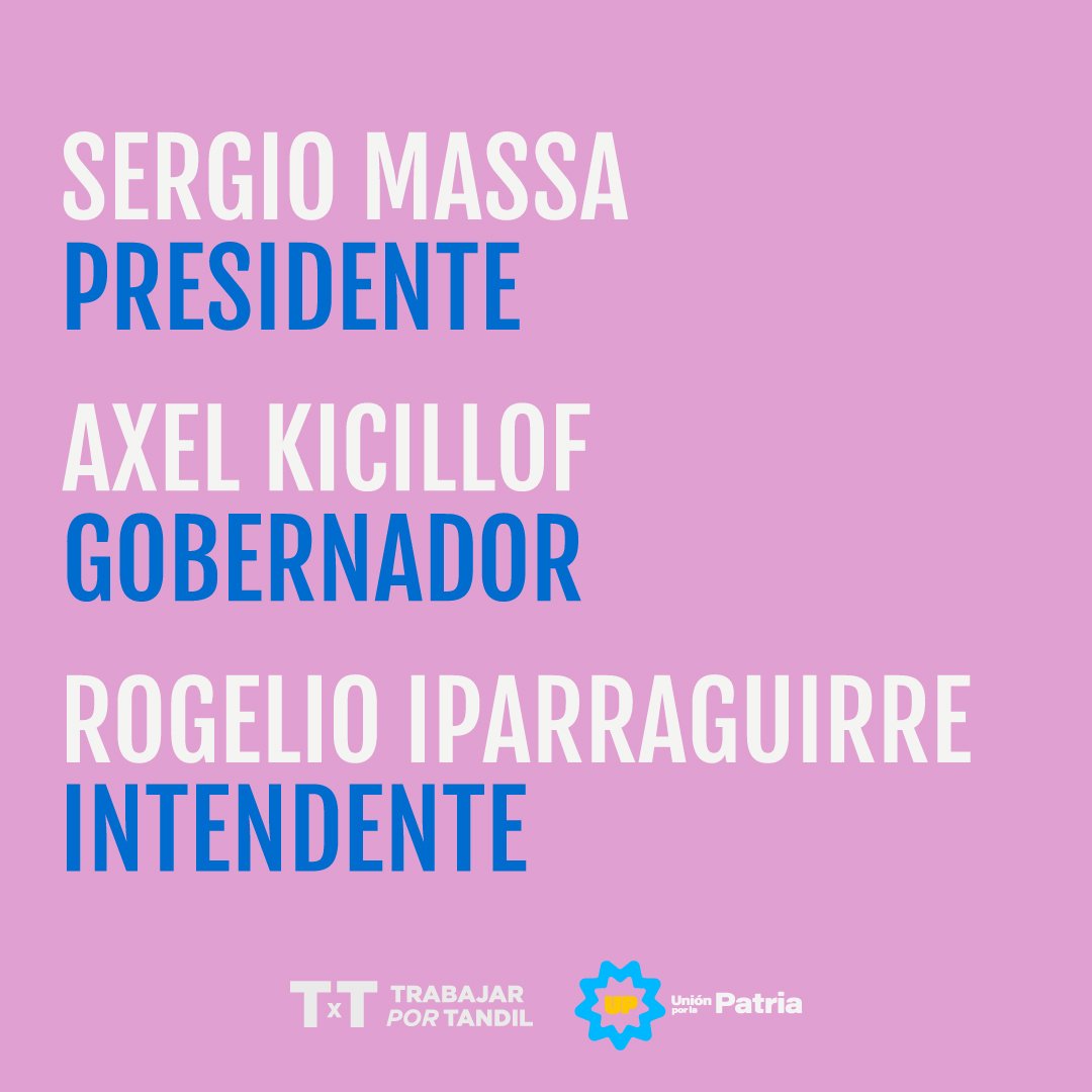 FPTandil's tweet photo. En Tandil hay unidad

Los hombres y mujeres que integran esta lista surgen del consenso general entre los diferentes espacios sindicales, sociales y políticos que forman parte de Unión por la Patria en Tandil. https://t.co/favNn759Ro