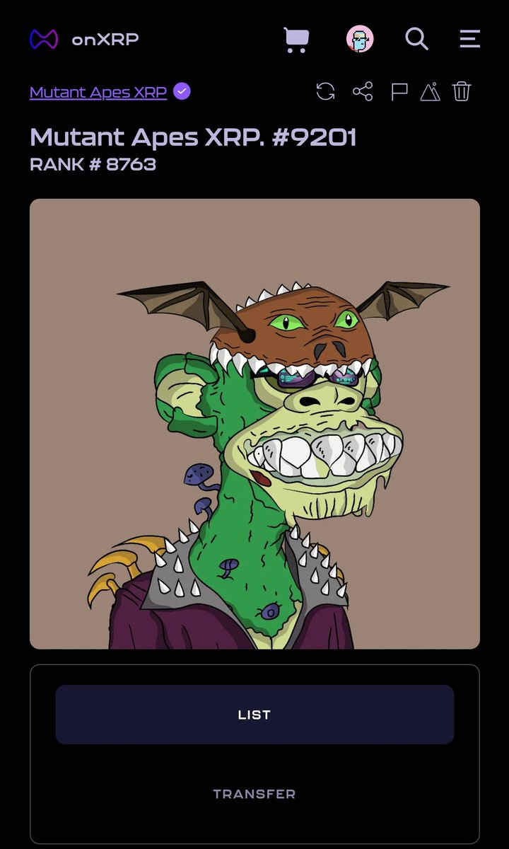 ZRhods's tweet photo. @onXRPdotcom #mutantapesxrp all day #xrp #MUTANTAPES https://t.co/pc270P5Clw