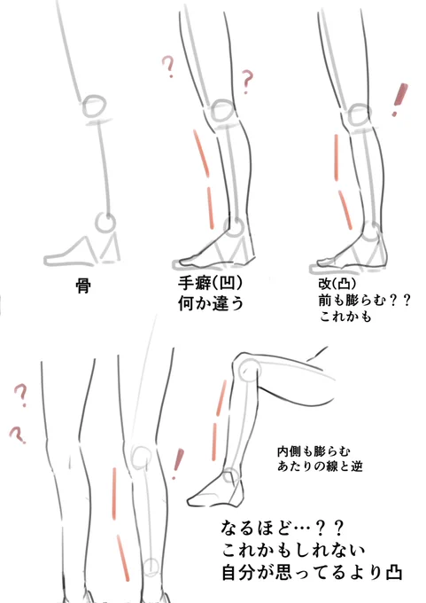 今日の悟り(脚) 自分用