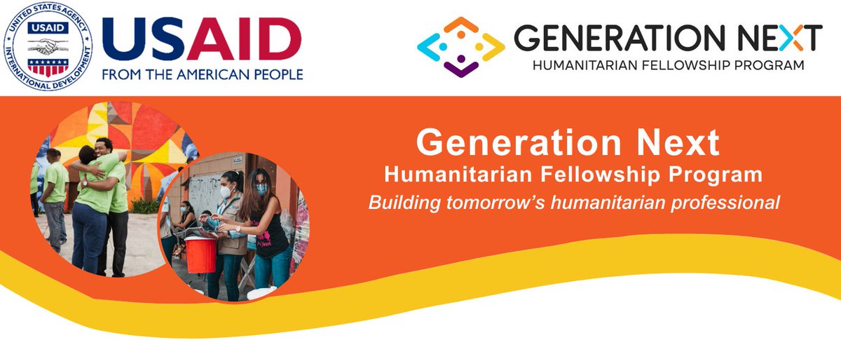 The Generation Next Humanitarian Fellowship Program is a brand-new initiative from the Public Health Institute and supported by USAID which aims to increase the diversity of professionals in the humanitarian sector. bit.ly/3JycvPT