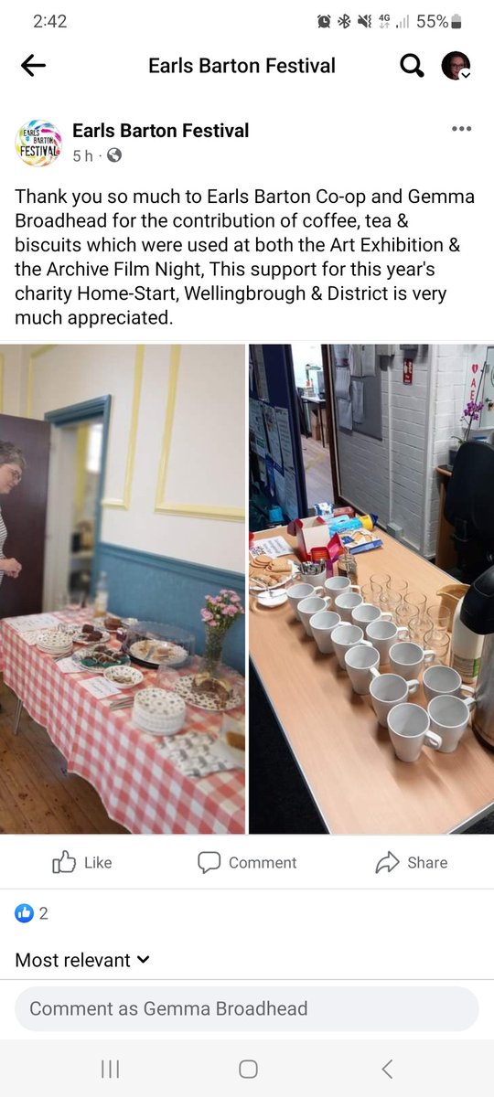 GemmaBroadhead2's tweet photo. I love being able to support our village festival in as many ways as I can! #ItsWhatWeDo @CreweCoop https://t.co/e05VB6InEs