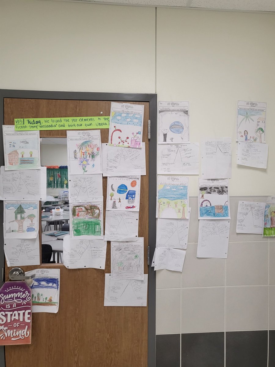CMS_CISD's tweet photo. Summer School at Cottonwood Elementary are learning and growing at summer school. 4 more days to summer break! #reading #writing  @ClevelandISDTX https://t.co/anAnQjl1my