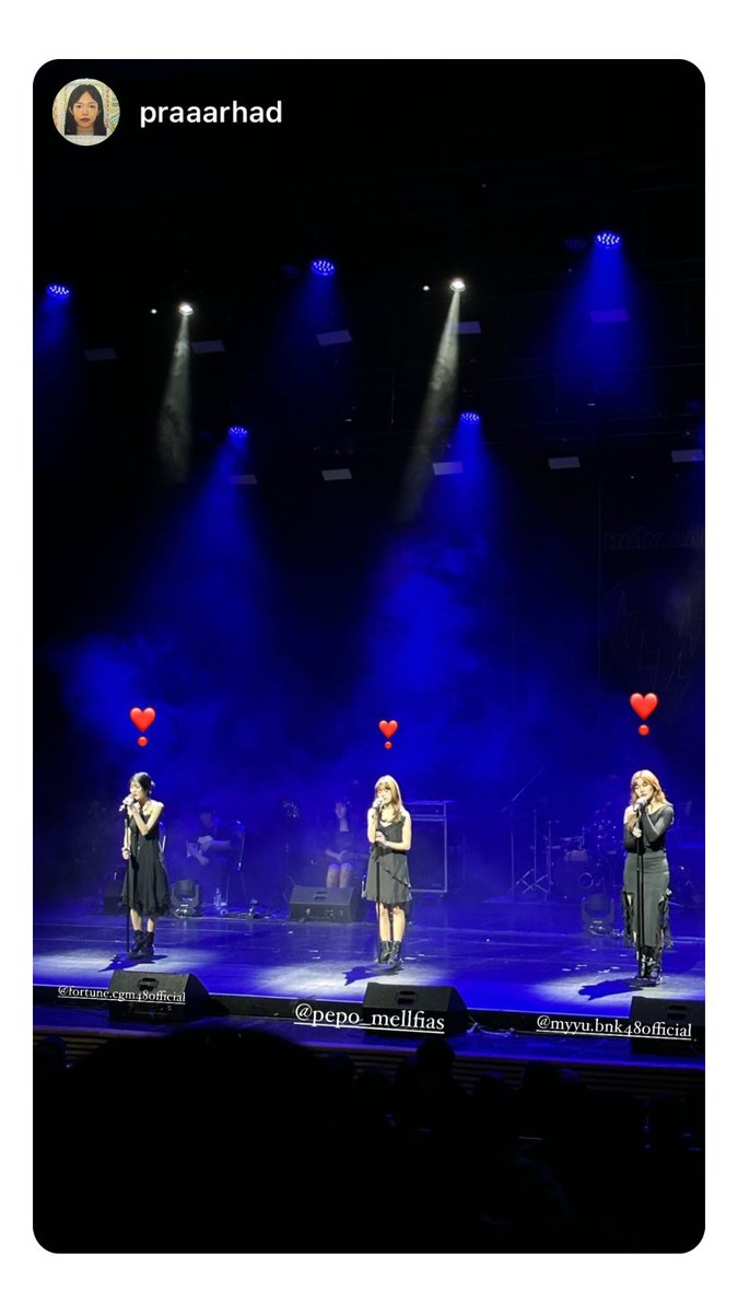 Fortunehomie's tweet image. [🥞] 𝐈𝐆 𝐒𝐭𝐨𝐫𝐲 𝐩𝐨𝐬𝐭 : 𝟐𝟓/𝟎𝟔/𝟐𝟑

ขอบคุณพี่เอเลี่ยนพี่ปราดมากๆค่า
#OPENCAMPCONCERT2023
___
#CGM48
#FortuneCGM48