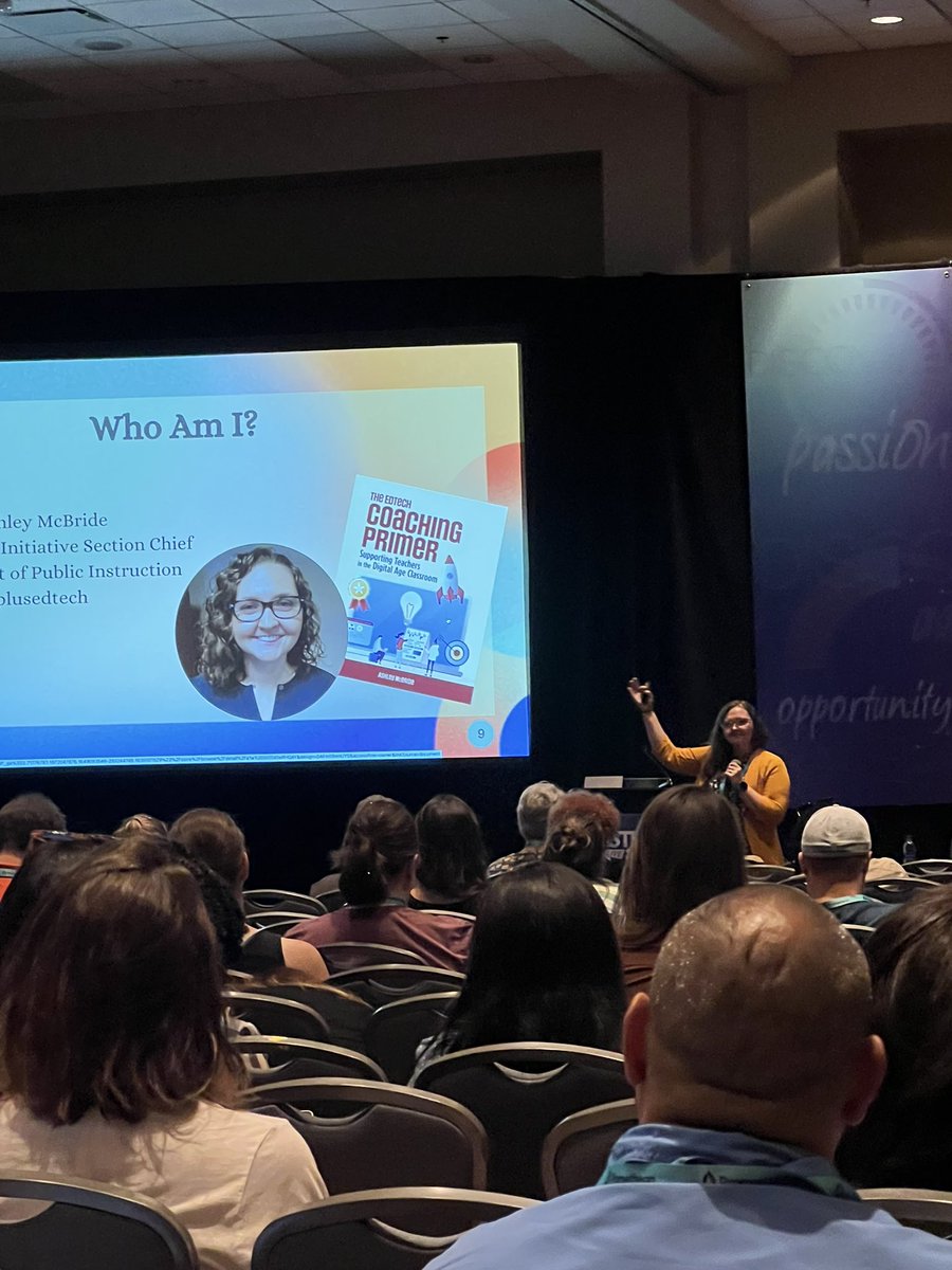 At ISTELive23!  Great session with <a href="/aplusedtech/">Dr. Ashley McBride</a> !