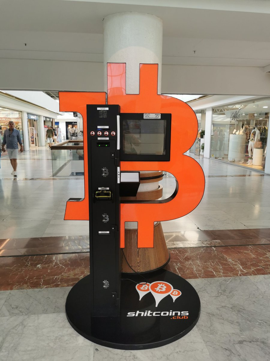 #BTC in the oldest mall of Rome