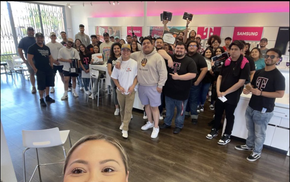 WVPhxEast's tweet photo. Phoenix East meeting ran by our RAM’s was a success today! We are ready to attack the final week!👊🏻 #Tmobile #WirelessVision @TMobile @WirelessVision https://t.co/KRoQC8nN6G