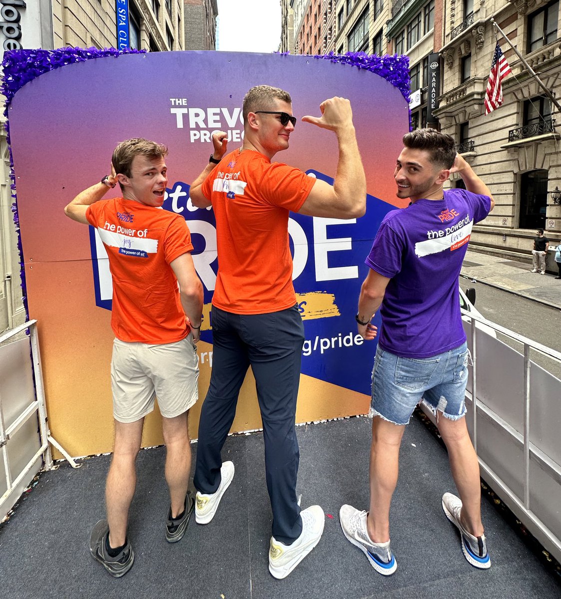 Pride is joy. Pride is love. Pride is hope. And we’re here to celebrate with @NYCPride 🌈🧡