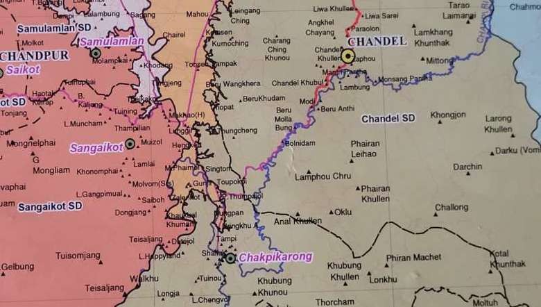 ImphalFreePress's tweet photo. Omission of #Sekmai, #Sugnu from #ManipurMap raises concerns

The controversy surrounding the Manipur map has raised questions about the reliability of geographical information disseminated by MRSAC and the Planning department.

https://t.co/G2UJRSyoZJ https://t.co/HcyLtdWWnY