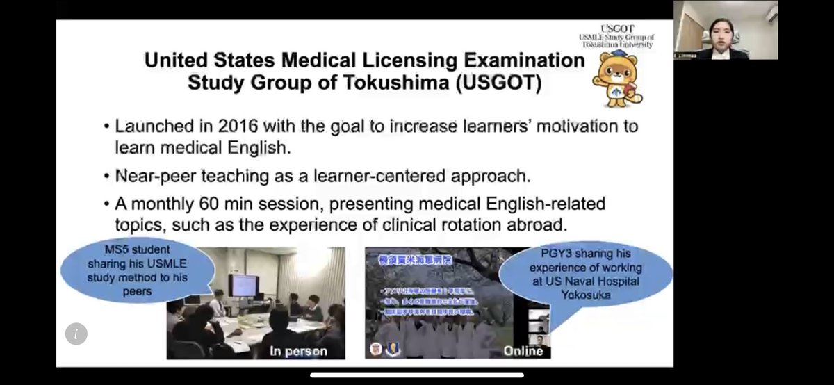 y_hoshina's tweet photo. Brilliant medical student @everynoth from Tokushima Uni, presented our research project at ACPJapan.
Congratulations for the award 😉
後輩の学生が私たちの医学英語活動をACP Japanで発表し、優秀賞に選ばれました。おめでとうございます!🎉 #ACPJapan
@kshikino @HodaSusiRamen https://t.co/fELR1vqxz0
