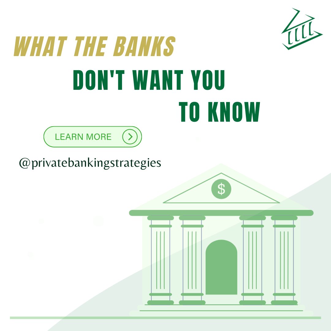 Private Banking Strategies ensure complete financial privacy through a private contract without invasive reporting requirements.

#banks #infinitebankingconcept #bankfailure #cash #money #passiveincome #financialadvice #wealthmanager #currency