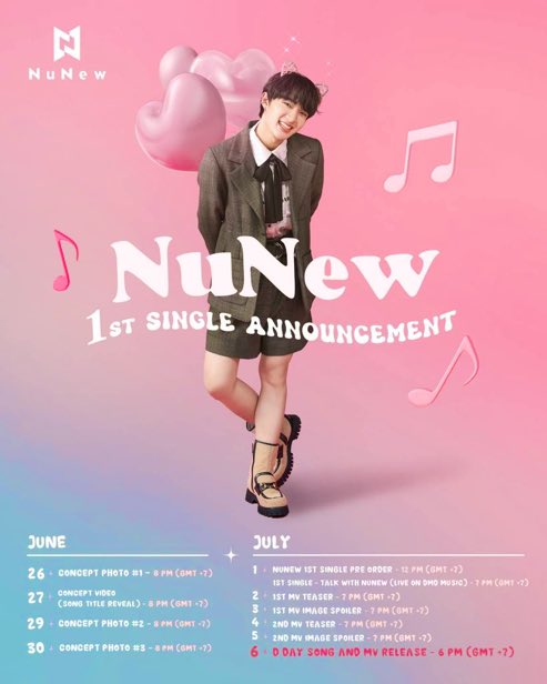 Candy sweet pink kitty cat Nu  he’s going to be adorable … 🫠
what if he wears a little collar with a bell like Hia said he would buy him one … 

#NuNew1stSingleSoon

#NuNew