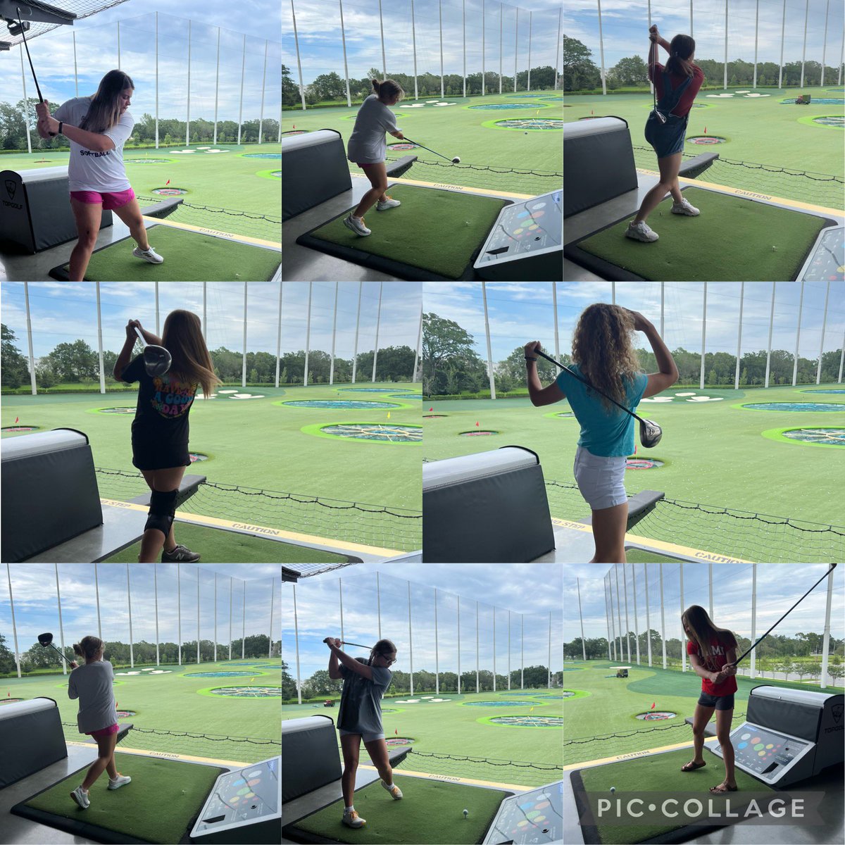 Even with the monsoon weather, we were able to get some swings in 🤣. #TeamNC #TeamnNCShook