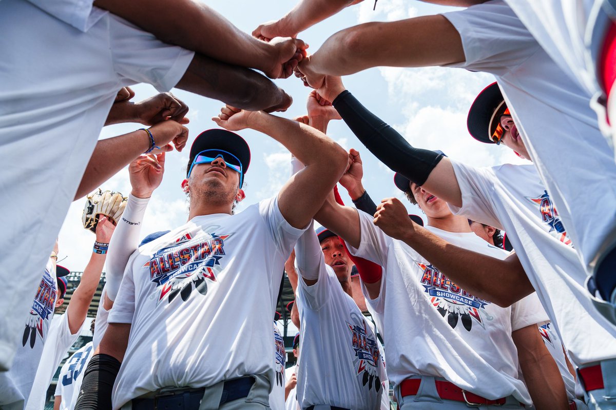 Braves's tweet photo. The Braves are proud to host the 2nd annual Native American Showcase at @TruistPark this weekend! 

Representing over 30 tribal affiliations, the ballplayers participate in a pro-style workout and showcase game. https://t.co/xigpLIJtpY