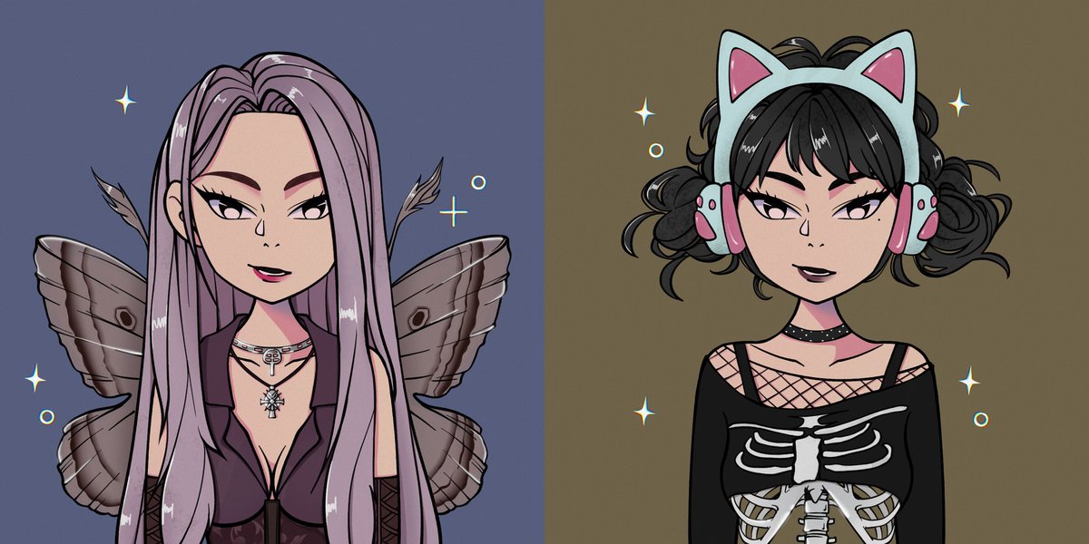 🍭NEW DROP 🍭

Two new items just listed now!
My 7th drop on the Opensea

• The auction only runs for 6 hours
• 0.0065 WETH
• Discover them here:
☠ #26 opensea.io/assets/matic/0…
🦋 #27 opensea.io/assets/matic/0…