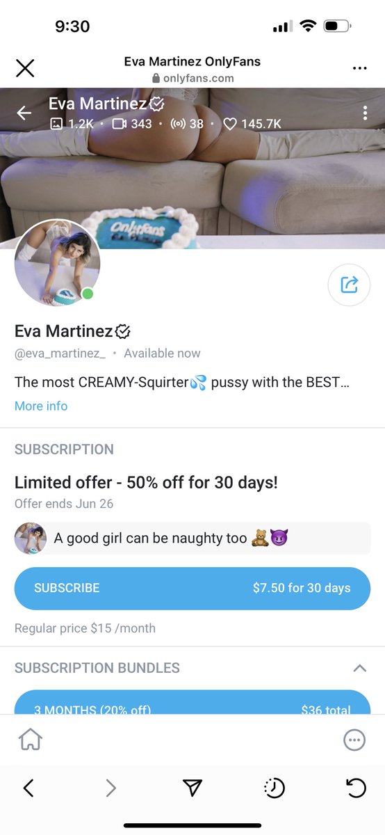 Eva Martinez on Twitter "Good morning daddy, I have an special offer