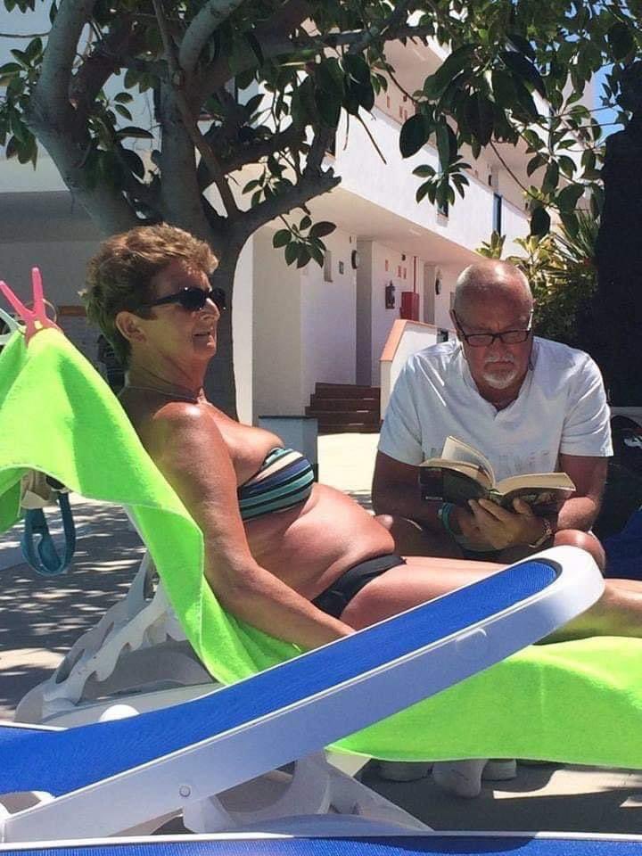 Roy Hodgson enjoying his holidays. ☀️