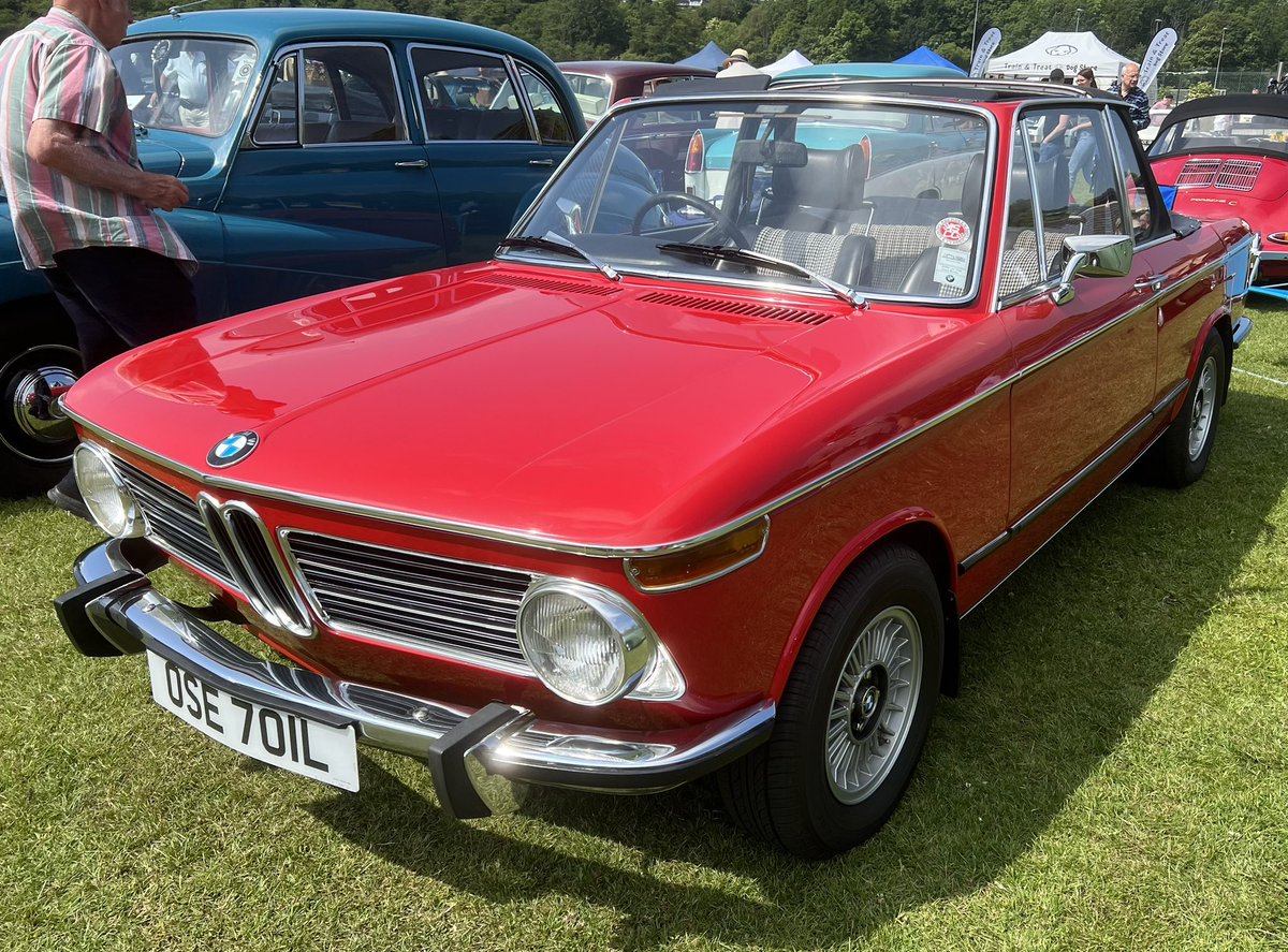 Edition002's tweet image. Wide variety of BMWs on display at the R W Thomson Memorial Rally in Stonehaven today.
