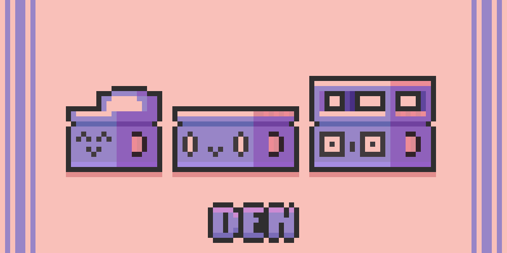 So I turned @denweissen into Furnitures. Den is now Spinnable Chair!

Color Palette is all based to Profile Picture.

#pixelart