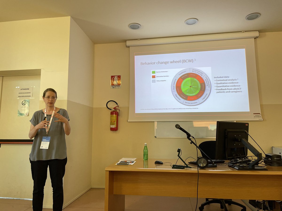 enableadherence's tweet image. The afternoon session continues with @JanetteRibaut speech: how to plan research to develop and evaluate   #MATech so that they can work in clinical practice. Bologna, June 2023 @enableadherence @a__dima