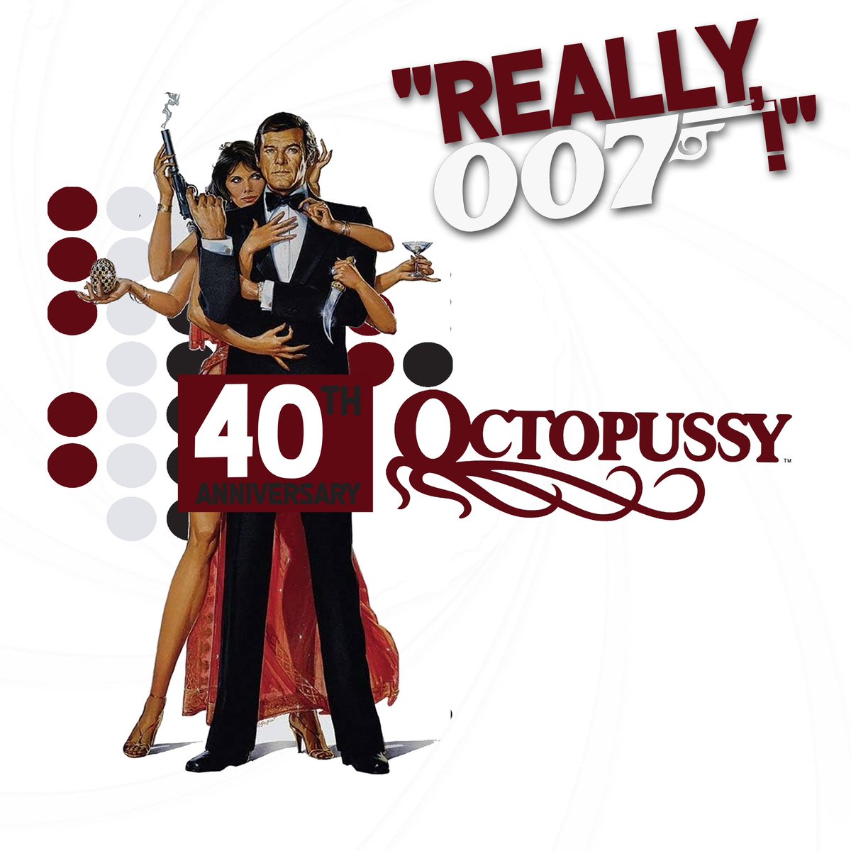 Really007pod's tweet photo. #Octopussy 40th anniversary celebration out now!🥂🍿

Thanks to all the #JamesBond fans for sending in their thoughts!

Check out the video version on YouTube and the extended episodes on our podcast…

🎥https://t.co/s2qxWq2ZV0
🍎https://t.co/WpduzVe8fe
🎧https://t.co/sQ7D1CXePZ https://t.co/yqLjgdAPdV