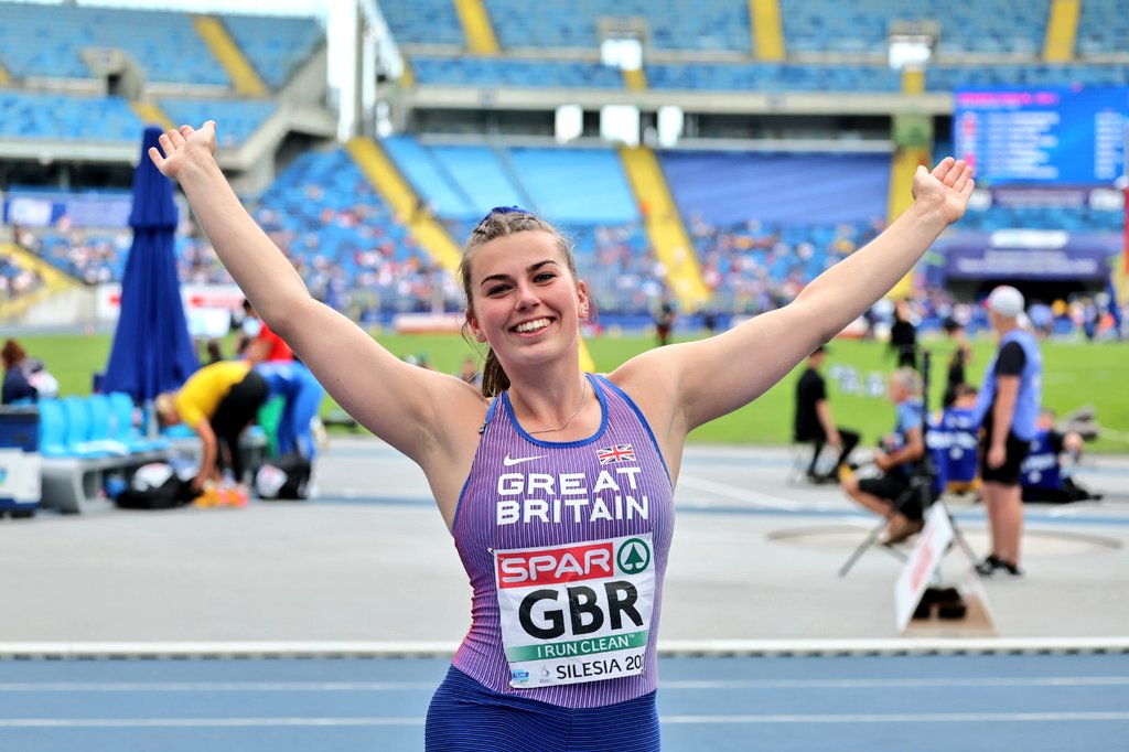 Fantastic 59.76m for Bekah Walton sees her finish third in the javelin, over 2m improvement and fourth on the 🇬🇧 all time list! 🔥🔥 <a href="/BritAthletics/">British Athletics</a>